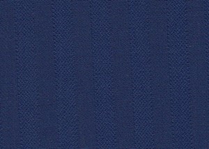 Bright Blue Herringbone Style Self Stripe
